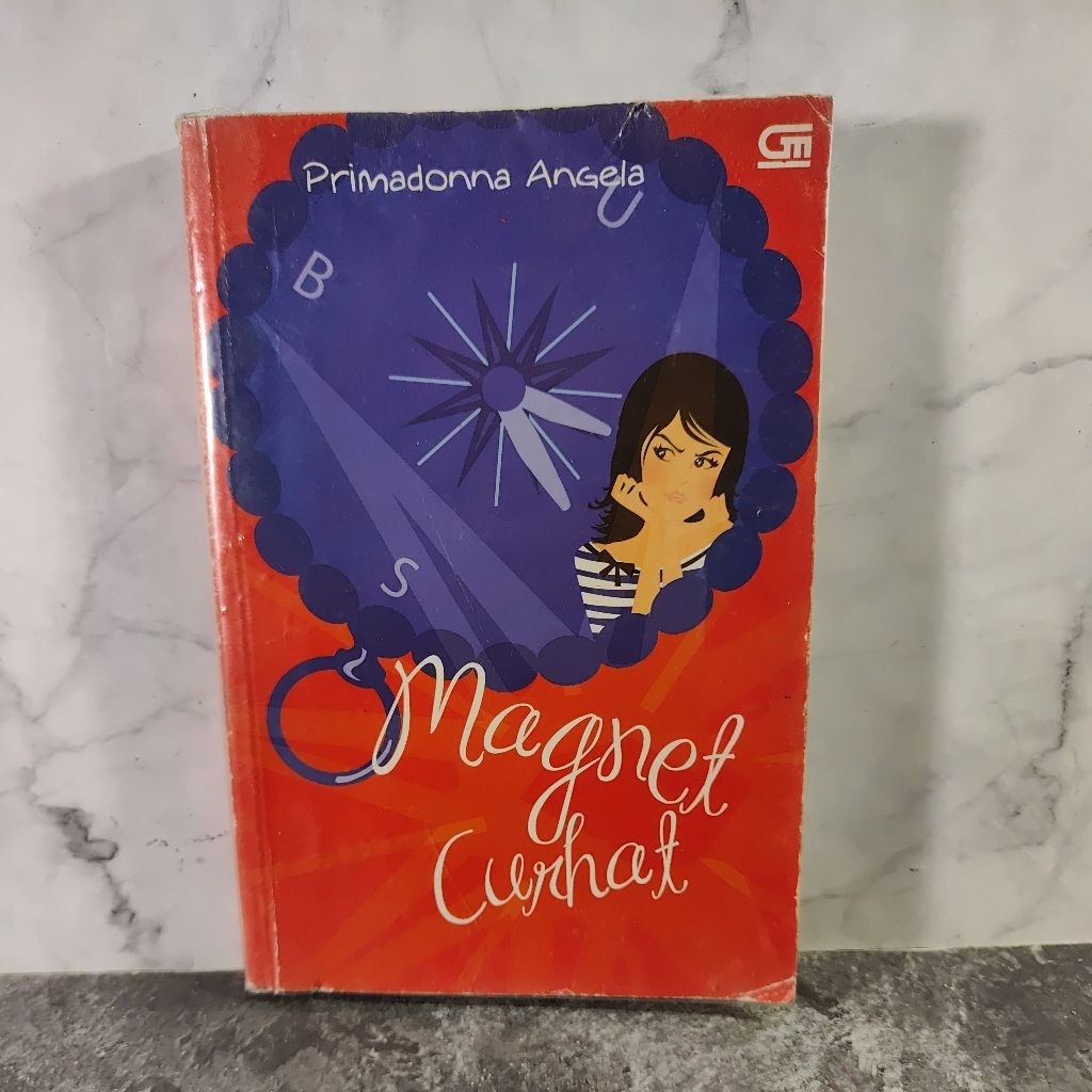 Buku / Novel Magnet Curhat, Primadona Angela, Penerbit Gramedia