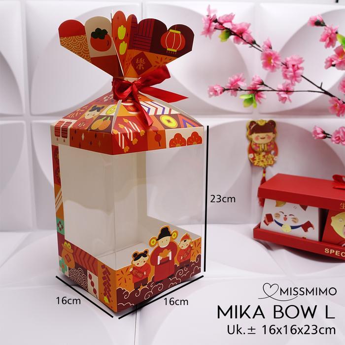 (5 PCS) BOX  KOTAK HAMPERS KUE IMLEK MUAT TOPLES BULAT 250 GRAM & 500 GRAM