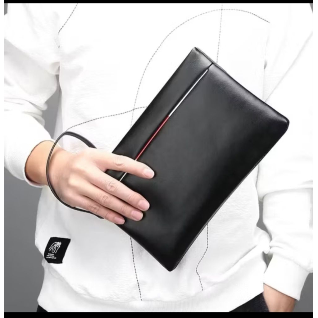 hand bag merah putih hand bag pria