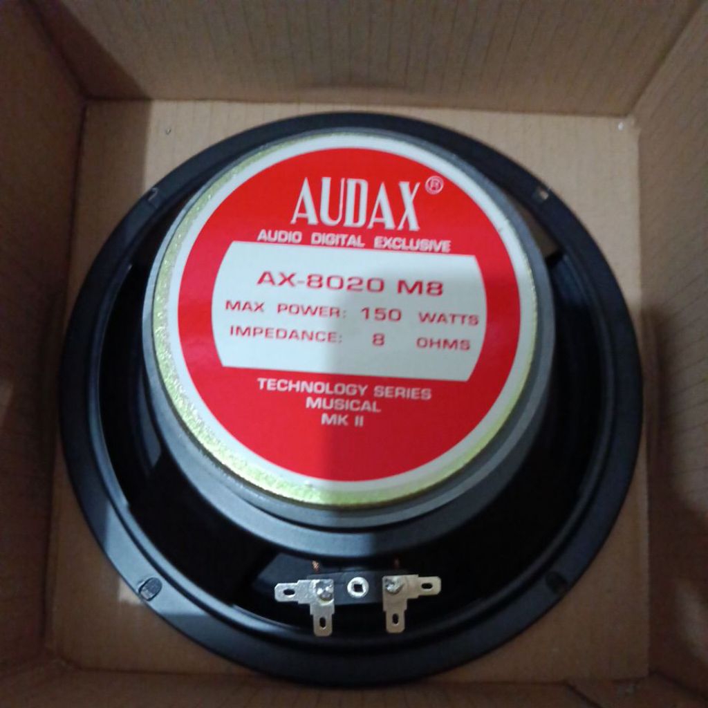 Audax Ax 8020 M8 / 8 inch fullrange