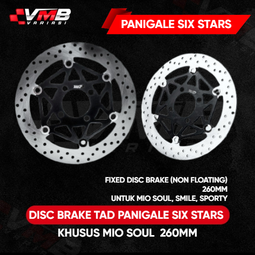 DISC BRAKE TAD PANIGALE SIX STAR MIO J / MIO GT/ MIO M3 260 MM