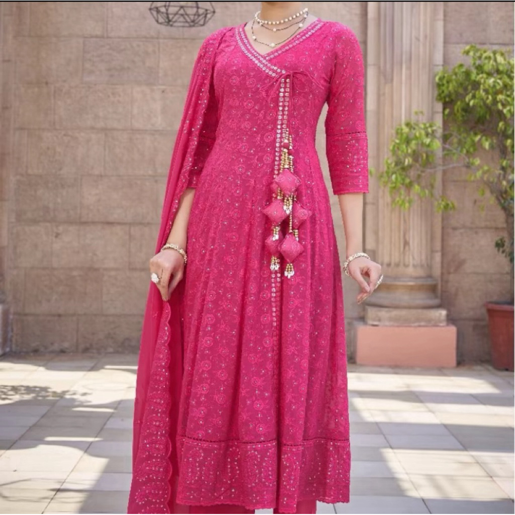 Dres wanita mewah adli india tussel ketupat