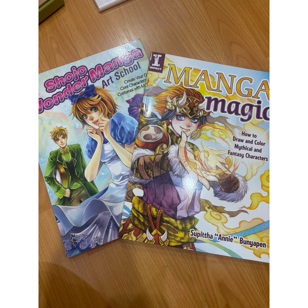 preloved buku tutorial menggambar manga