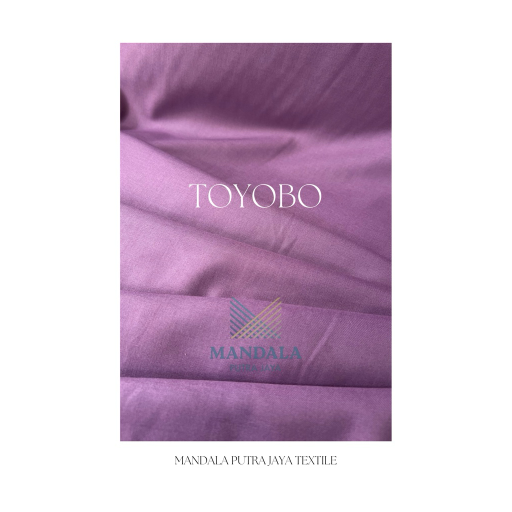 MPJ - Bahan Kain Katun Toyobo / Toyobo Premium / Kain katun jepang polos / Toyobo Polos / Toyobo Jep