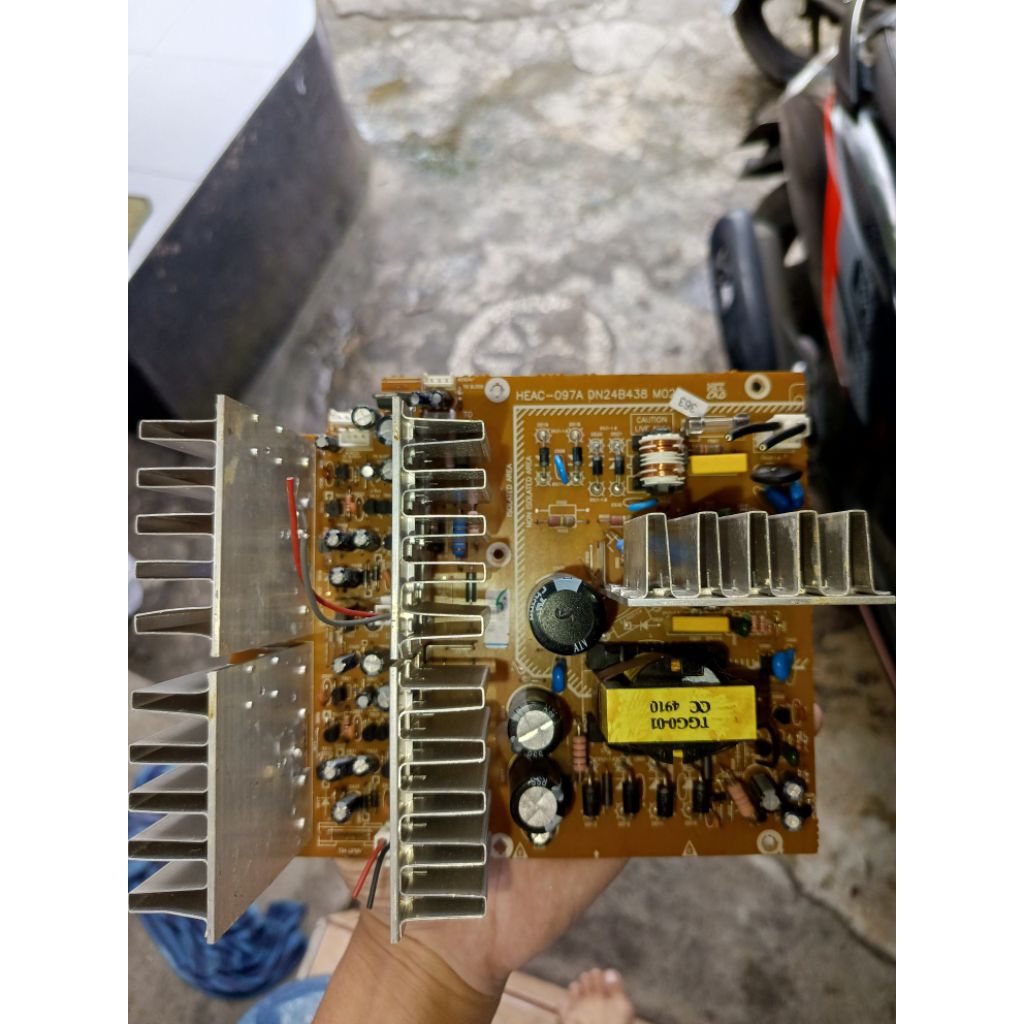 Mesin aktif speaker polytron pas28 second