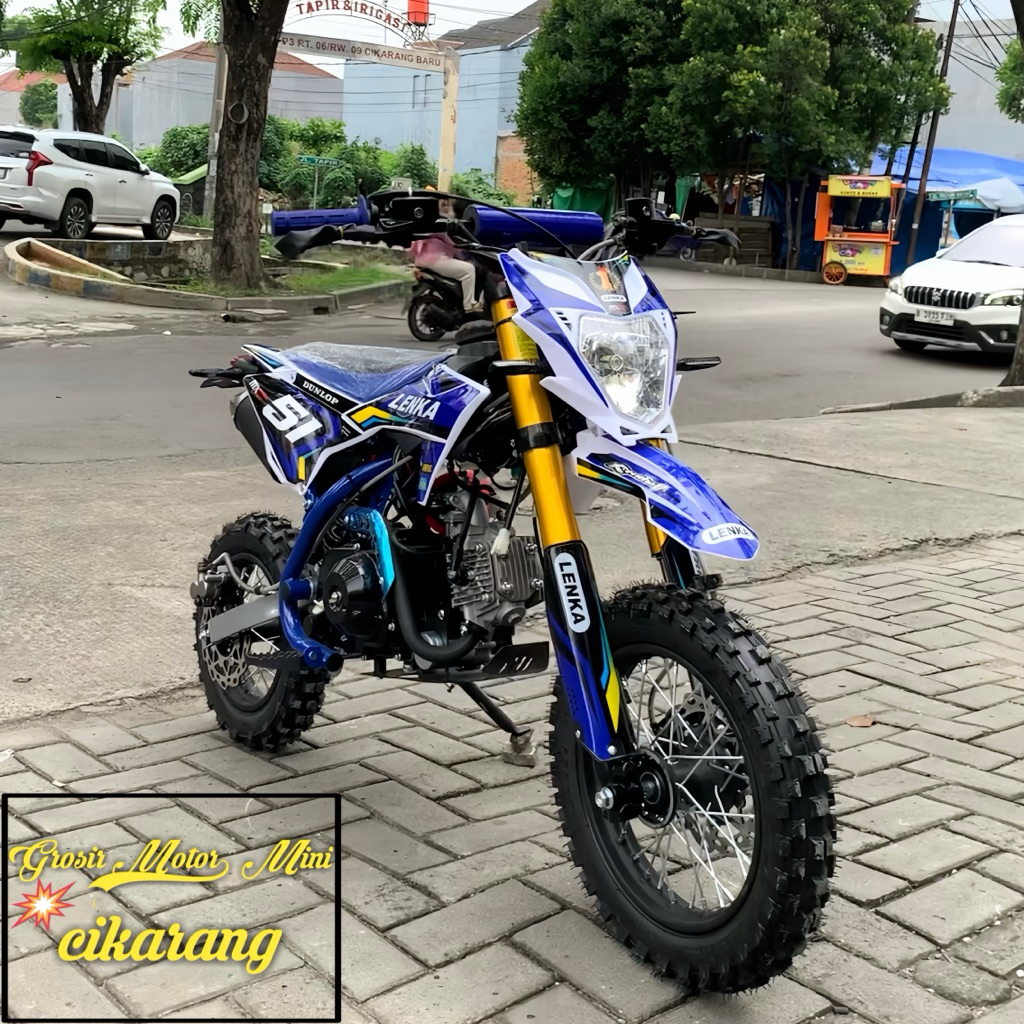 MOTOR MINI TRAIL 50CC LENKA 51L MATIC RING 12/10 MESIN 4TAK