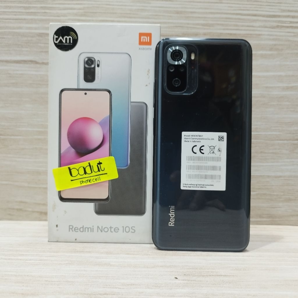 REDMI NOTE 10S 8/128GB 6/128GB HANDPHONE SECOND BEKAS SECOND