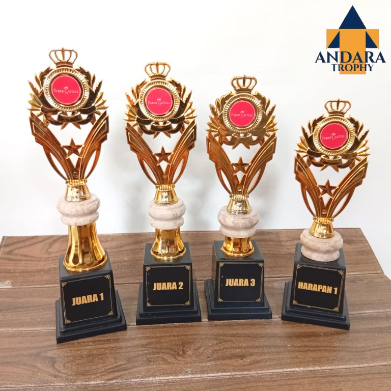 PIALA JUARA 1234 SATUAN KOMBINASI MARMER