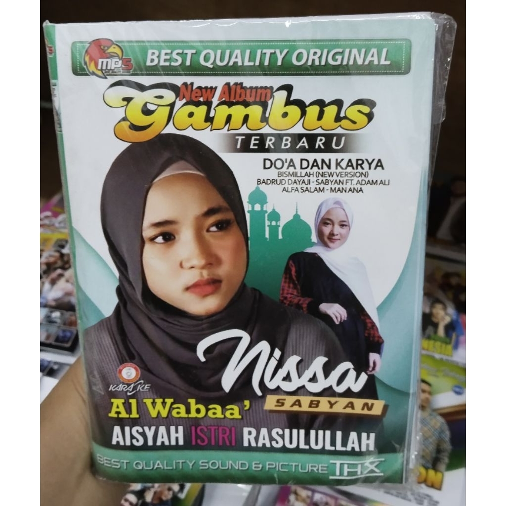 Kaset Mp5 lagu Gambus Nissa sabyan( Al waba)