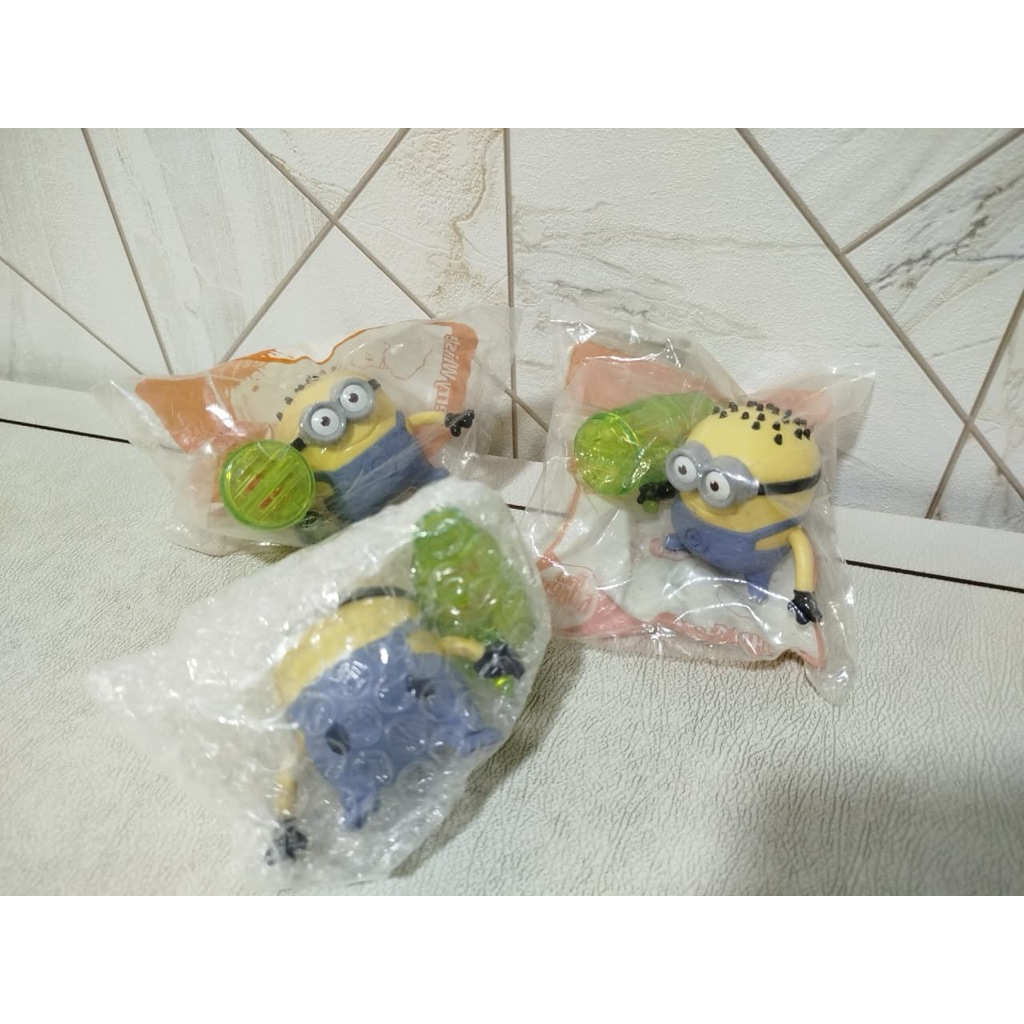 Mainan Minion Happy Meal Toys 2013 Mcdonald’s ( Jerry Whistle )