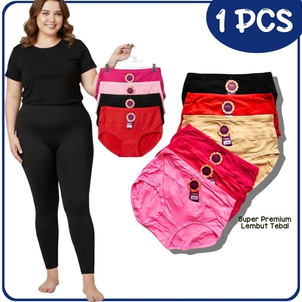 YUMAIREN CD CELANA DALAM WANITA JUMBO VINA BB 80 90 100 OEMAH DALEMAN.99