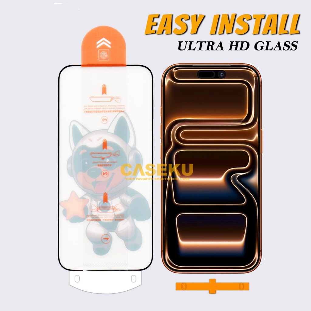 CASEKU - New  Tempered glass Ultra HD Clear Antigores Iphone XR Iphone X Iphone XS Iphone XS Max Iph