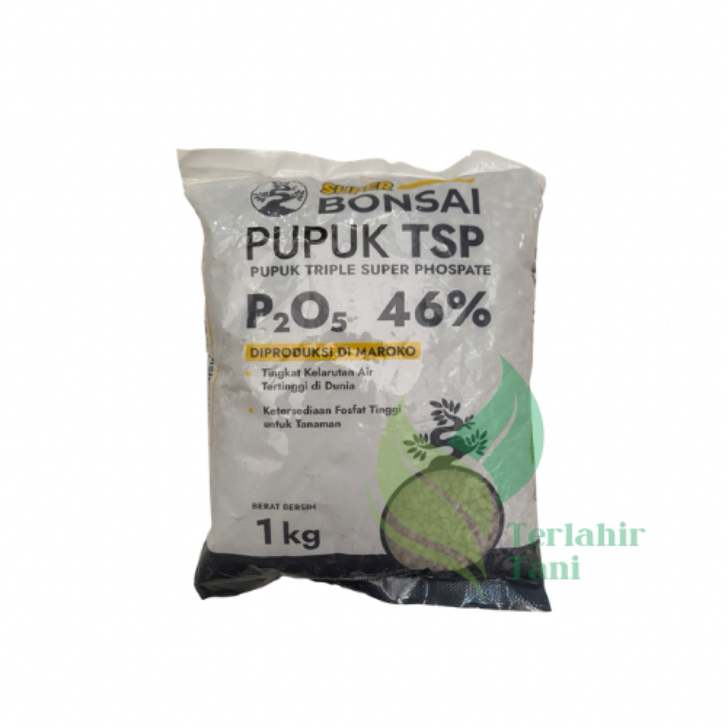 Pupuk TSP 46% Super Bonsai 1kg Bisa Larut