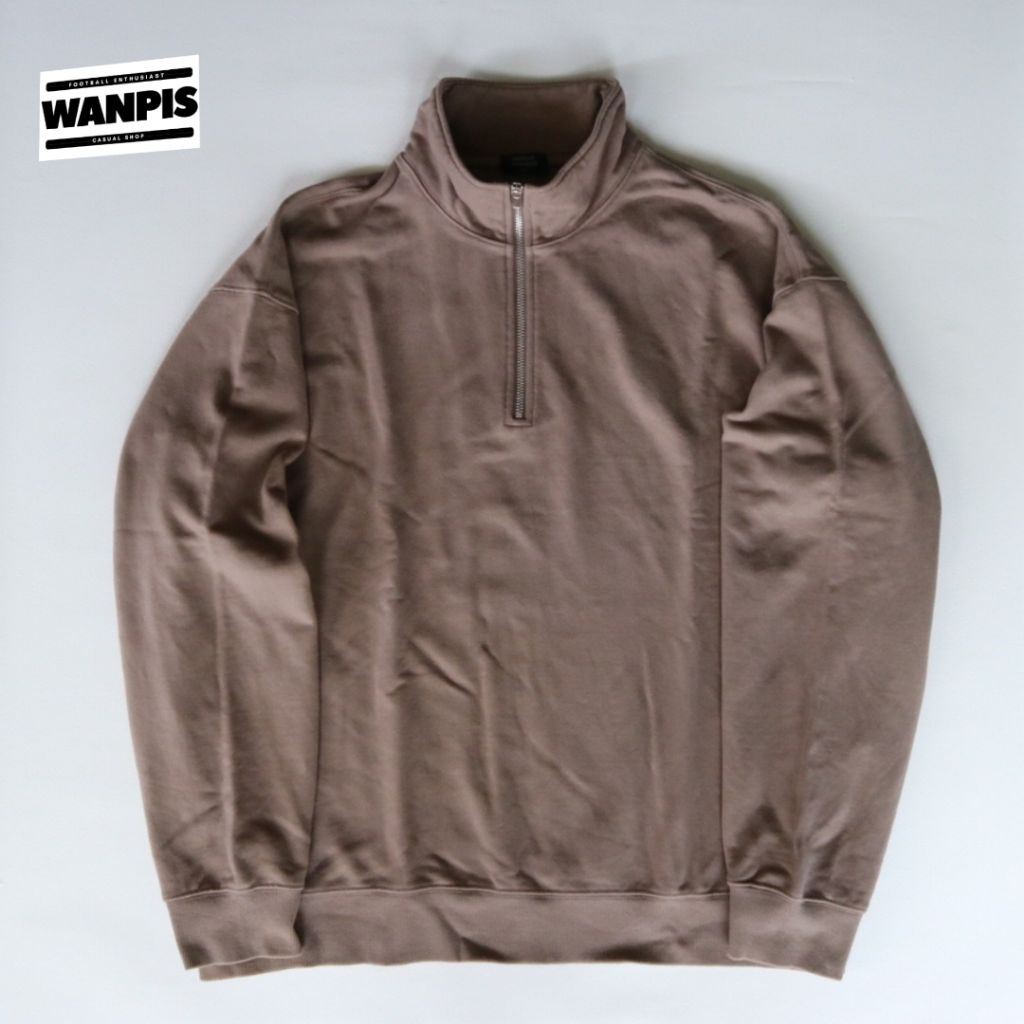 crewneck half zip musinsa standard