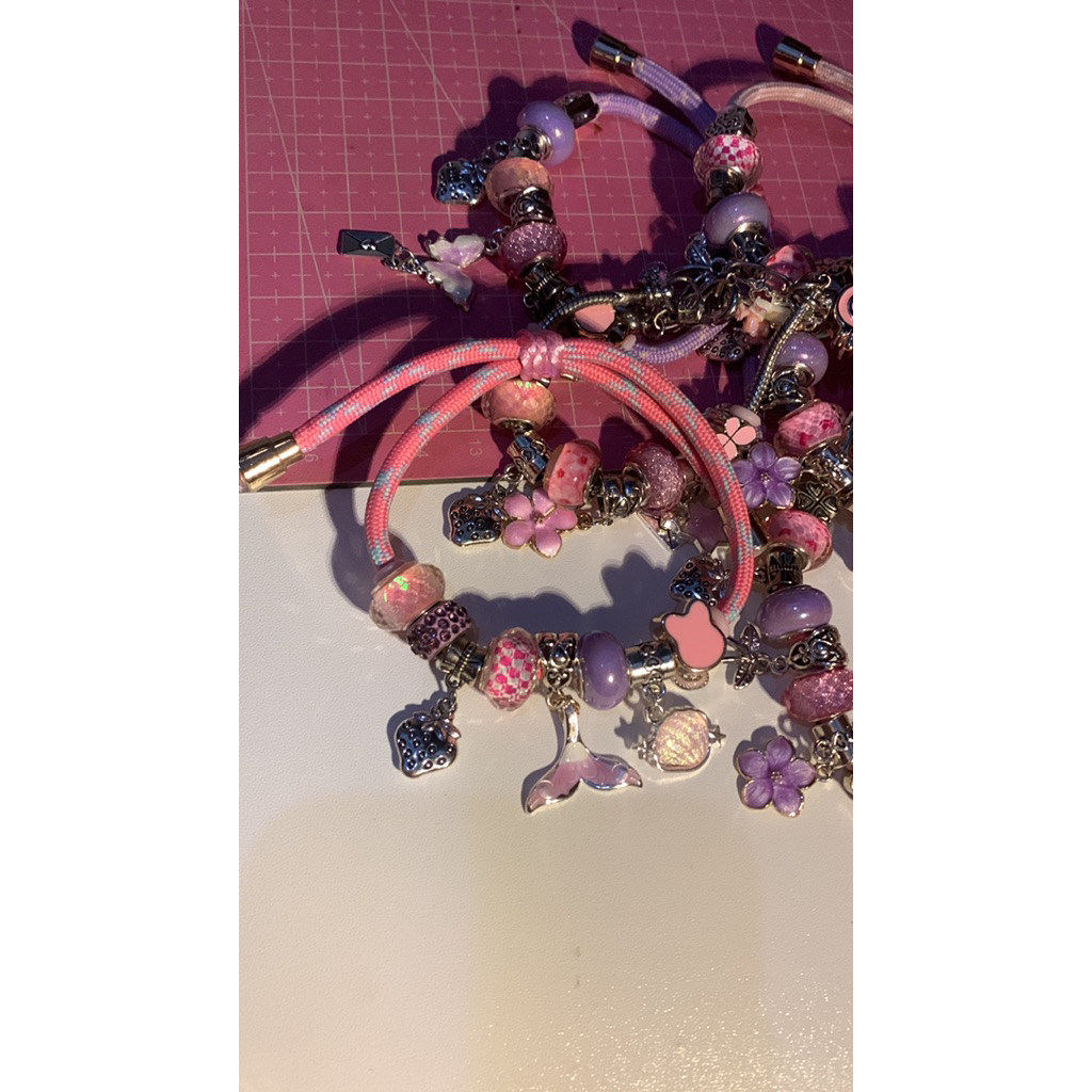 gelang pandora titanium / gelang pandora serut