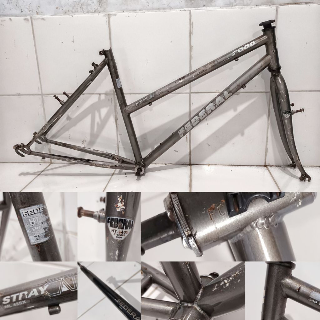 Frame set sepeda Federal Lady Stray Cat ML43SX