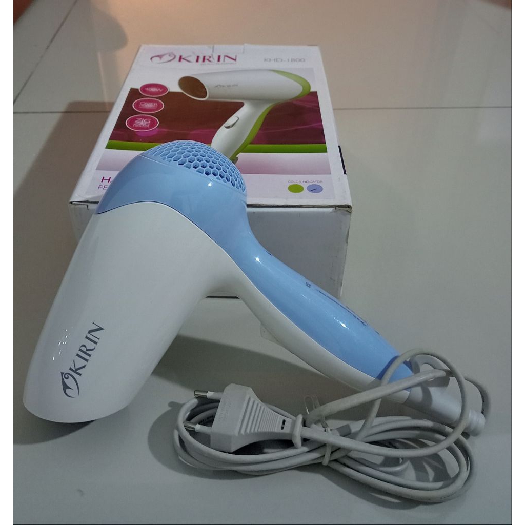 Hair dryer KIRIN KHD 1800 dan Hair Dryer Memoo