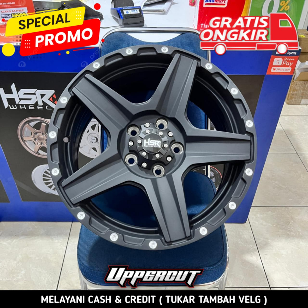 Velg Mobil Racing Ring 16 Untuk Teros Rush Xpander Xtrail Grandmax L300 XL7 Kuda Taruna Innova
