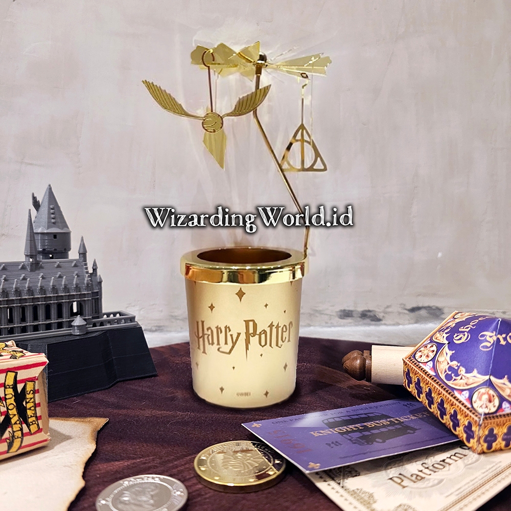 Miniso  x Harry Potter Carousel Scented Candle Lilin Pewangi Ruangan Aromaterapi Hiasan Pajangan Rum