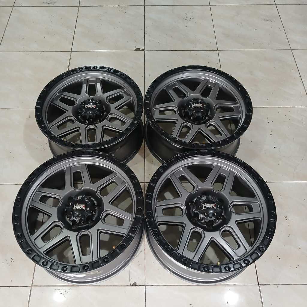 Velg mobil racing HSR MIHO r20 pcd 6x139,7 pnp pajero fortuner everest ford ranger tank