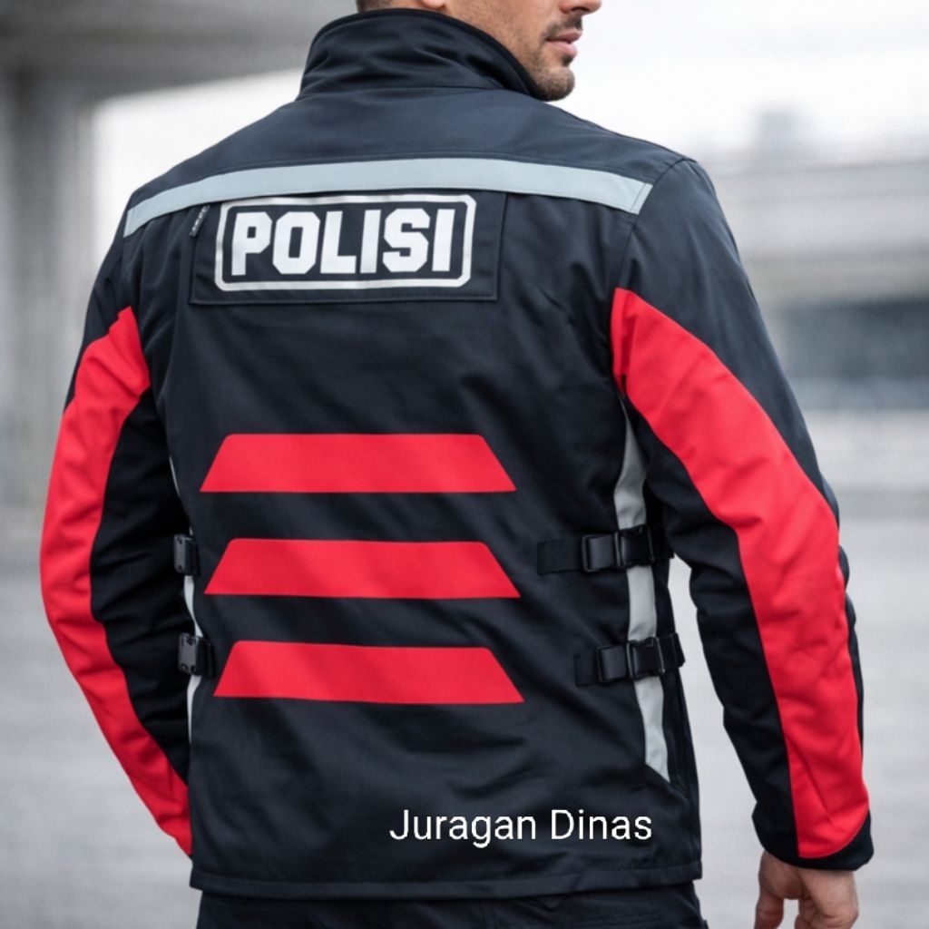 Jaket POLISI SABHARA terbaru Jatah POLRI Original / Jaket Touring / Jaket Racing