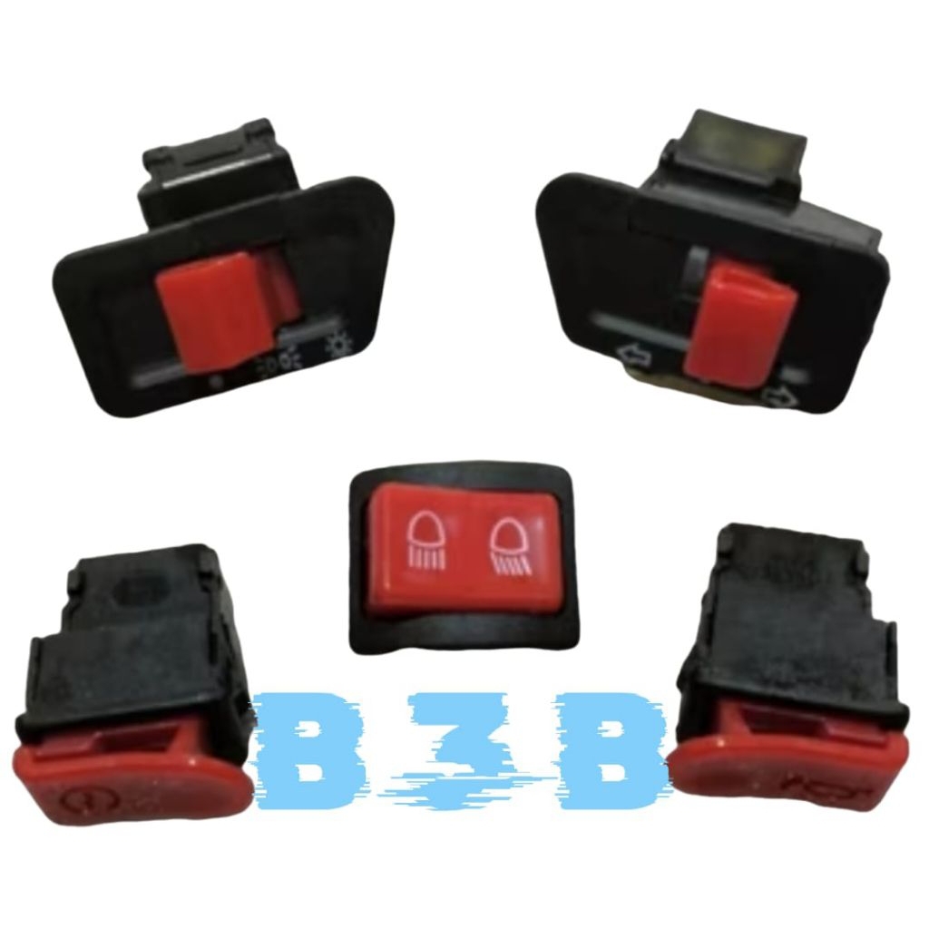 TOMBOL SAKLAR VARIO 110 LAMA KARBU MERAH