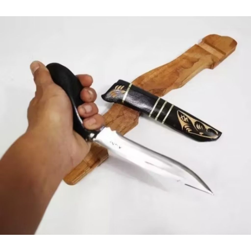 pisau laduk badik mini baja tajam dan siap pakai / pisau dapur laduk badik mini baja tajam dan siap 