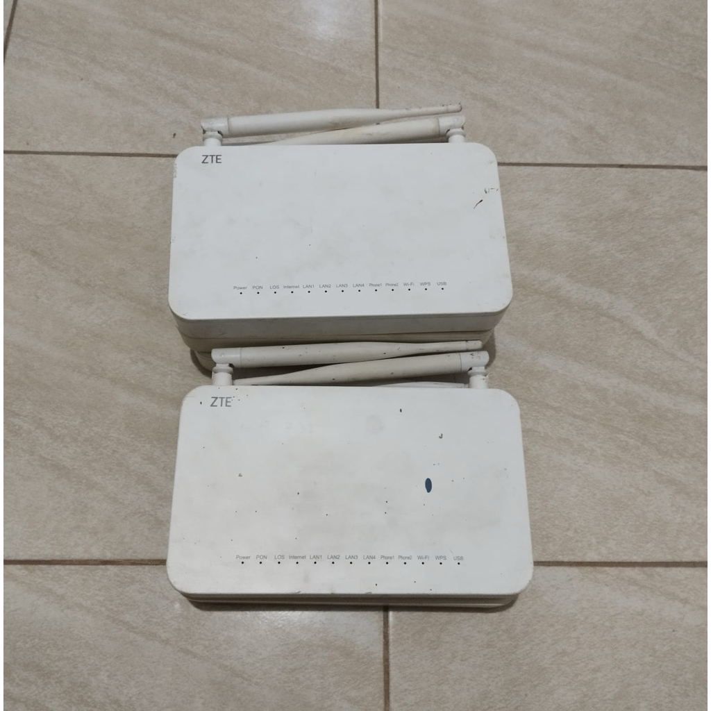 zte f609 v3 portbiru 3unit porthijau 2unit borongan