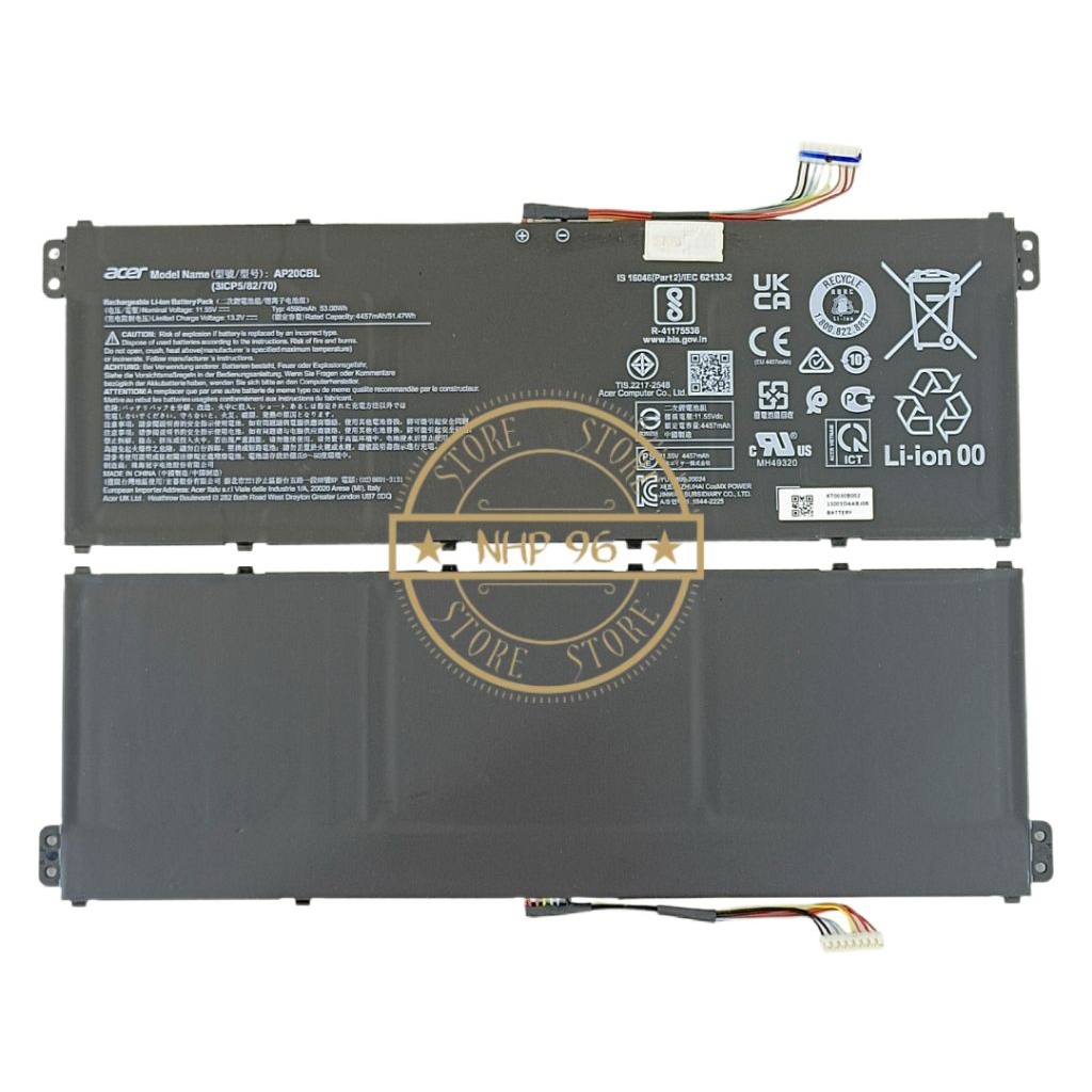 BATERAI ACER AP20CBL ASPIRE  / SWIFT 3 / SPIN 3 / ES1