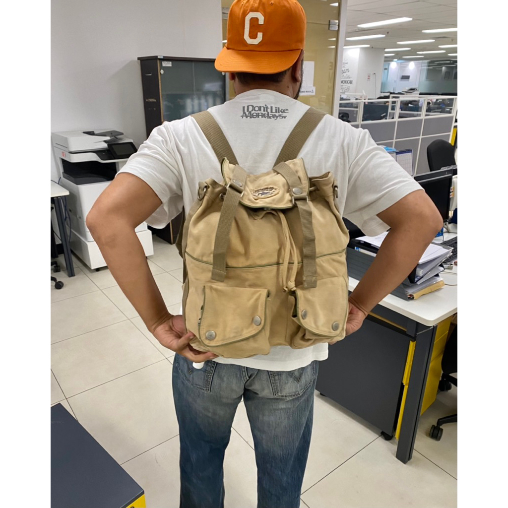 CONVERSE DENIM BROWN RUCKSACK BAG