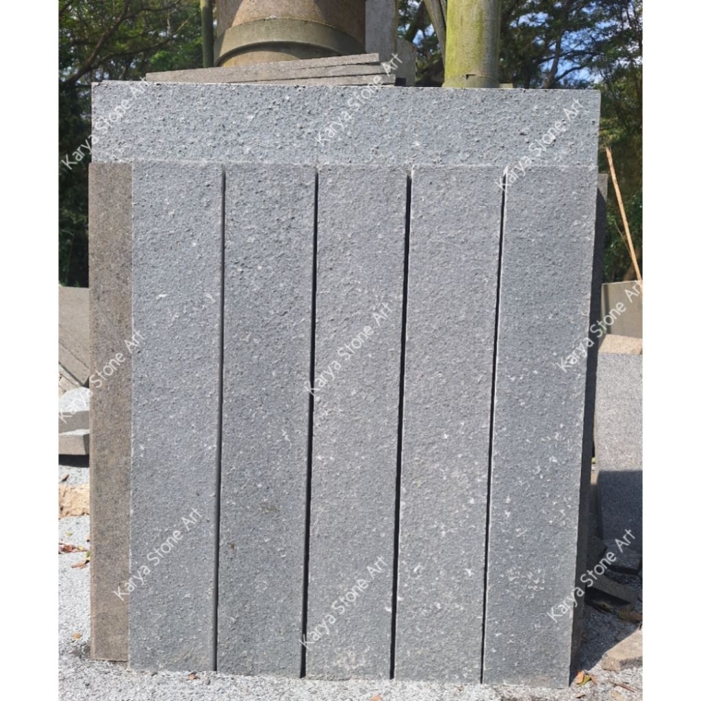 Andesit 10x60 Bakar | Batu Alam Andesit Abu Bakar | Batu Andesit Abu Bakar |  Batu Andesit Grey Baka