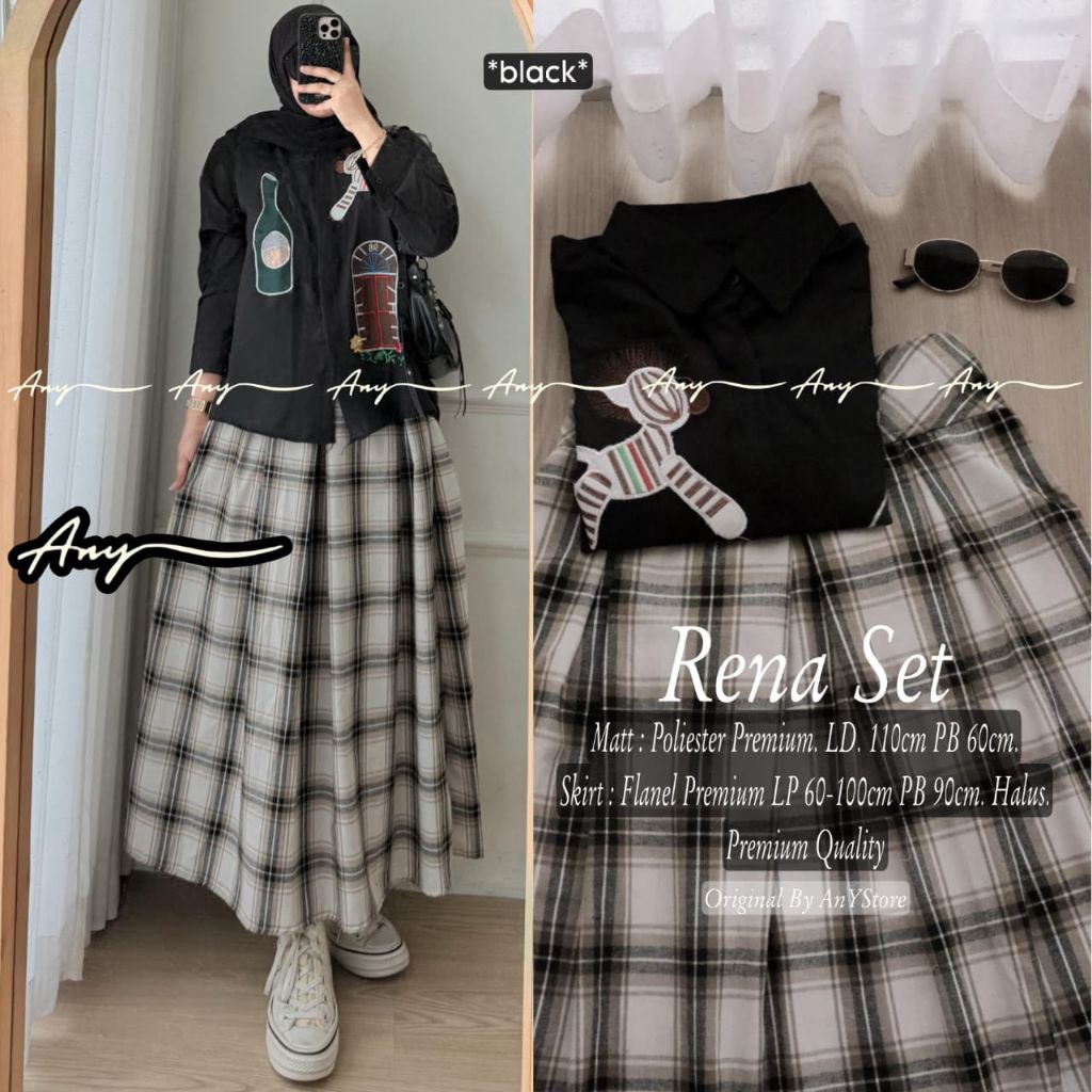 Setelan Rok RENA. RISA. Set Rok | Setelan Wanita