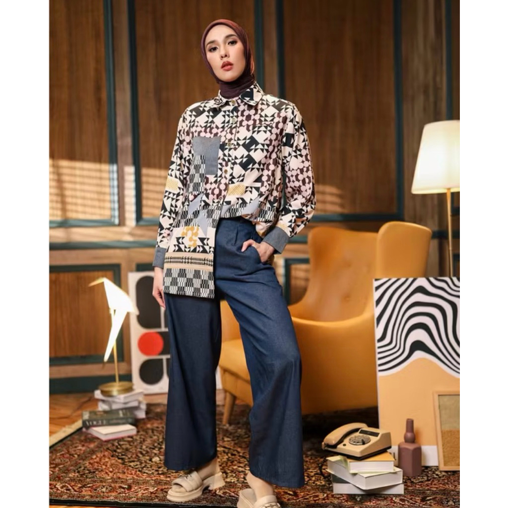 Zaskia sungkar zenya blouse