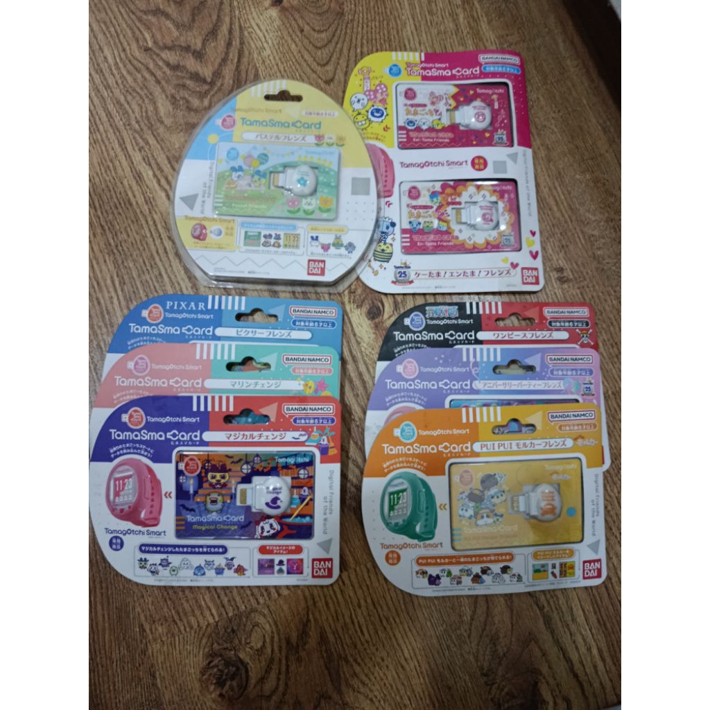 Tamagotchi Smart Card Tamasma Card Bandai Baca Deskripsi