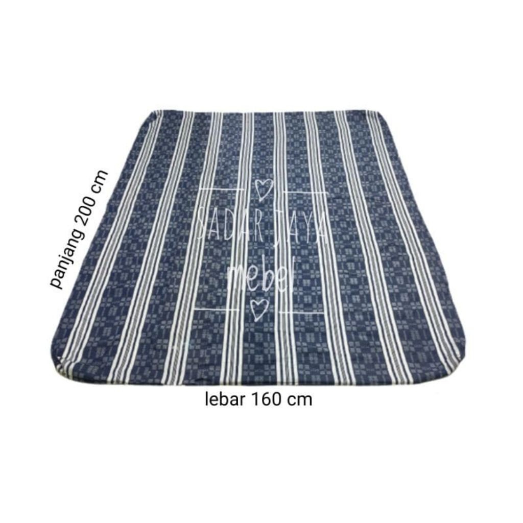 200×160cm tinggi 15,20,25cm urung kasur/sarung kasur RRT asli merek lonceng tebal kuat adem awet sud