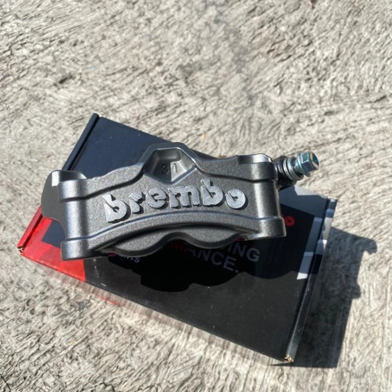 caliper kaliper 8rembo m7 ninja r rr disk 300 mm Caliper Brembo M7 4piston skok shok shock ninja rr 