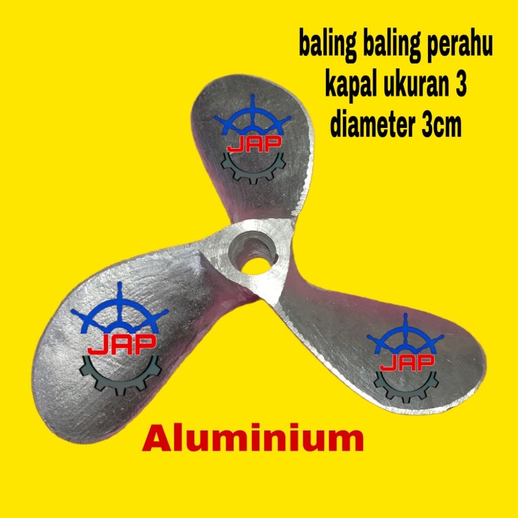 baling baling perahu kipas kapal ukuran 3