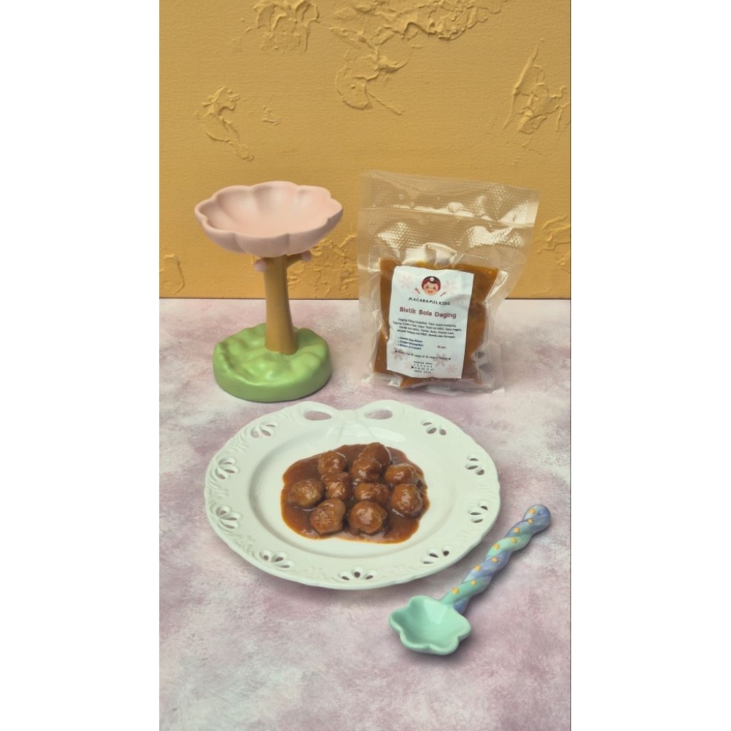 Bistik Bola Daging - Macaramelkids