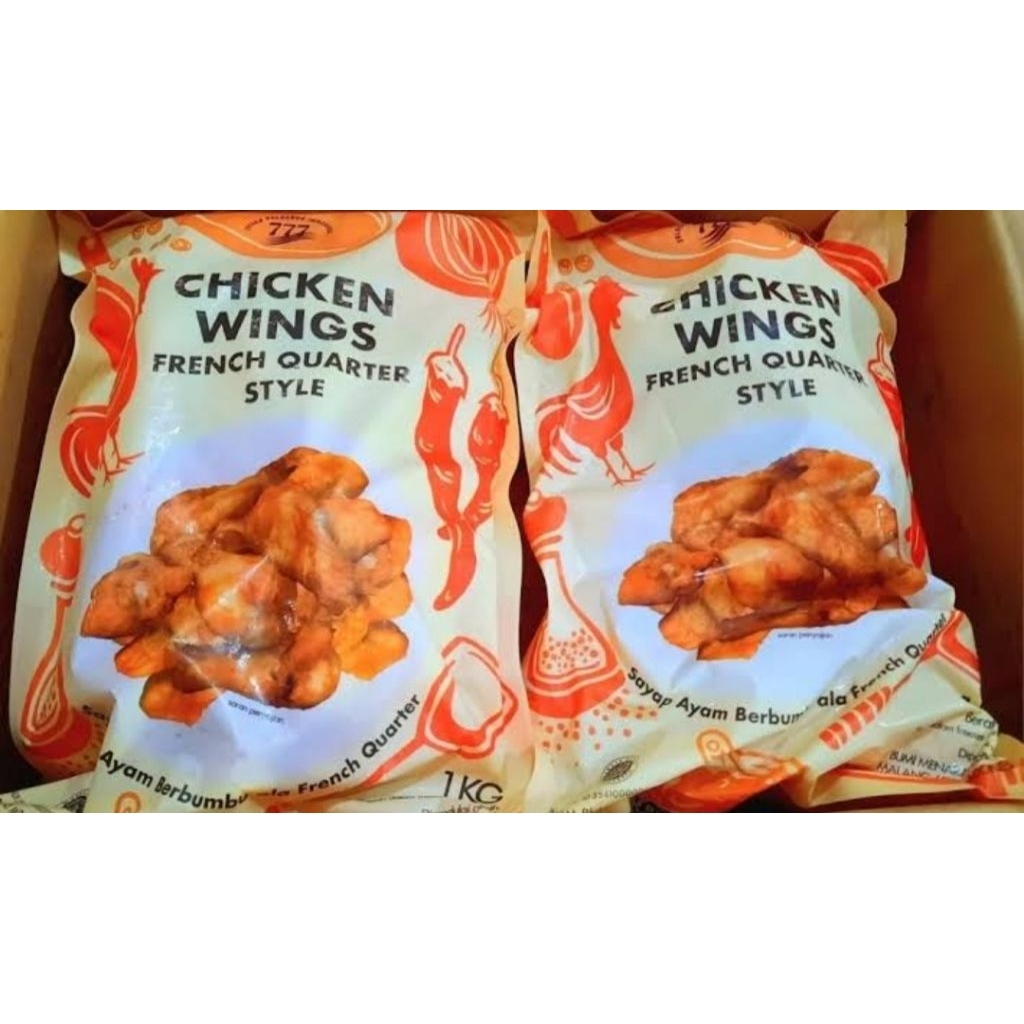 CHICKEN WINGS FRENCH QUARTER STYLE – FRESH & BLISS