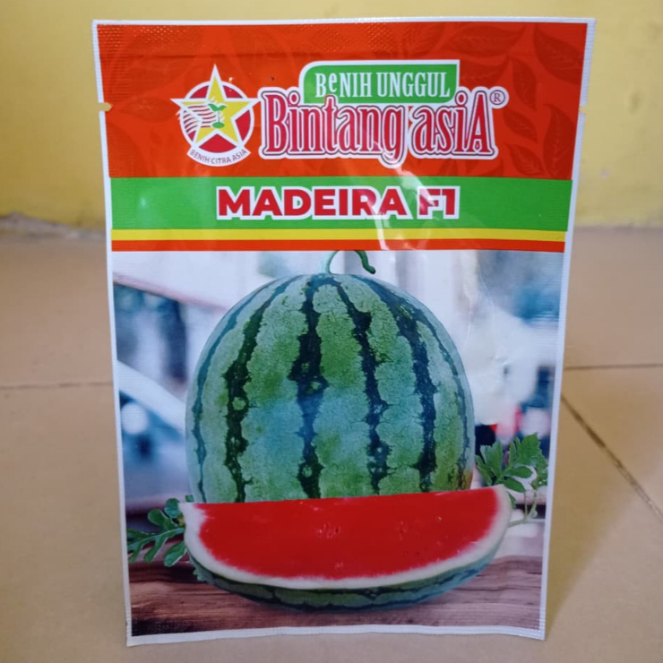 Benih Semangka MADEIRA F1 Kemasan 20gr BINTANG ASIA