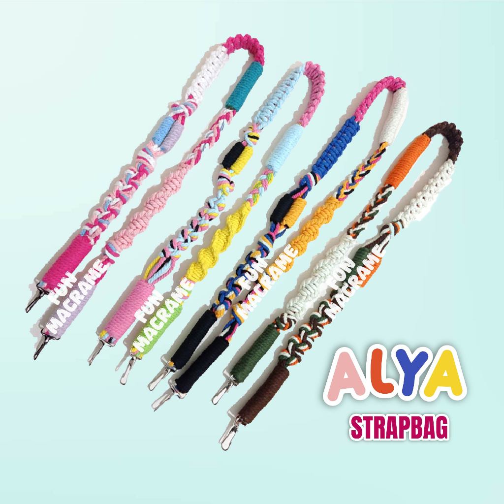 Strap Bag | Strap | Strap Tas Selempang SB7A | StrapTas Shopulder Bag | Strap Bag Macrame | Tali Mac