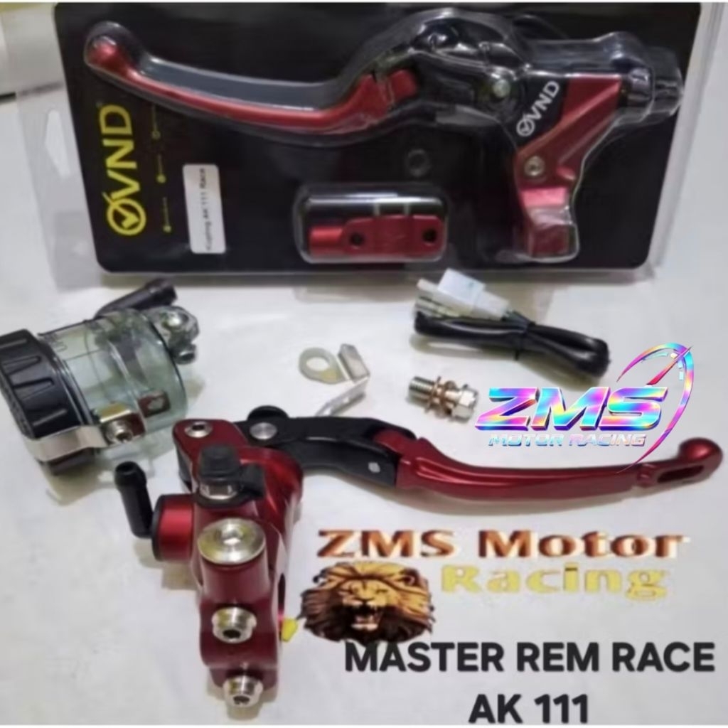 VND MASTER REM RADIAL FORGED AK 111 RACE 14 MM MASTER REM VND AK 111 RACE MASTER REM KANAN KIRI/SET 