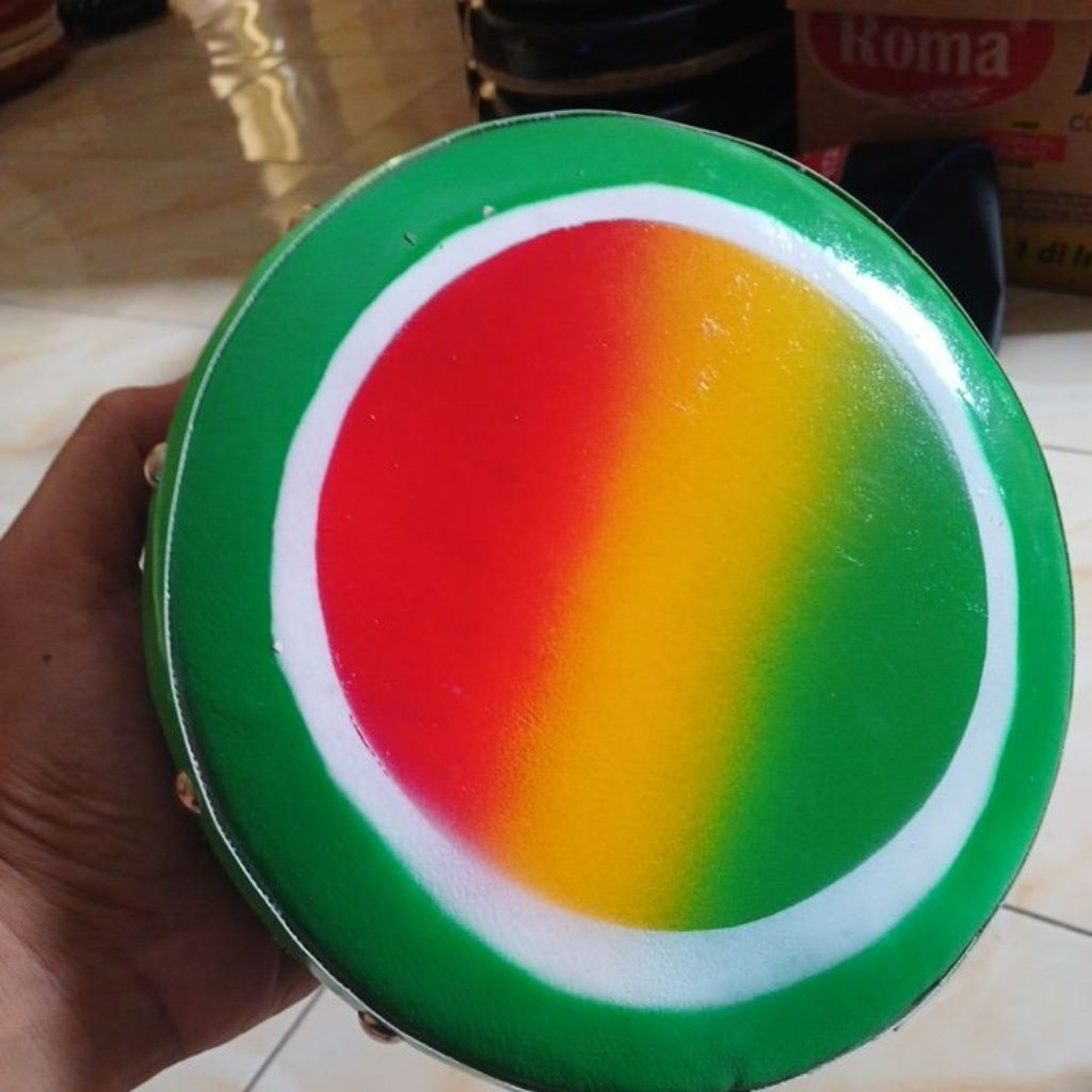 Rebana qasidah lasqi pelangi satuan