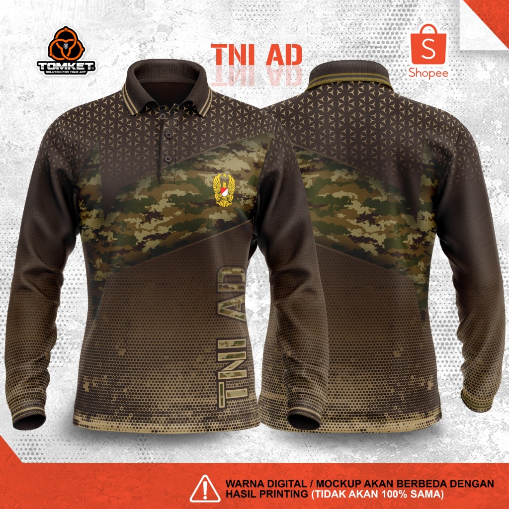 Baju Jersey Full Printing TNI AD-28