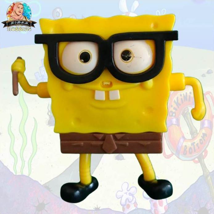 [RARE] Mainan Vintage SpongeBob SquarePants - Happy Meal McD tahun 2019