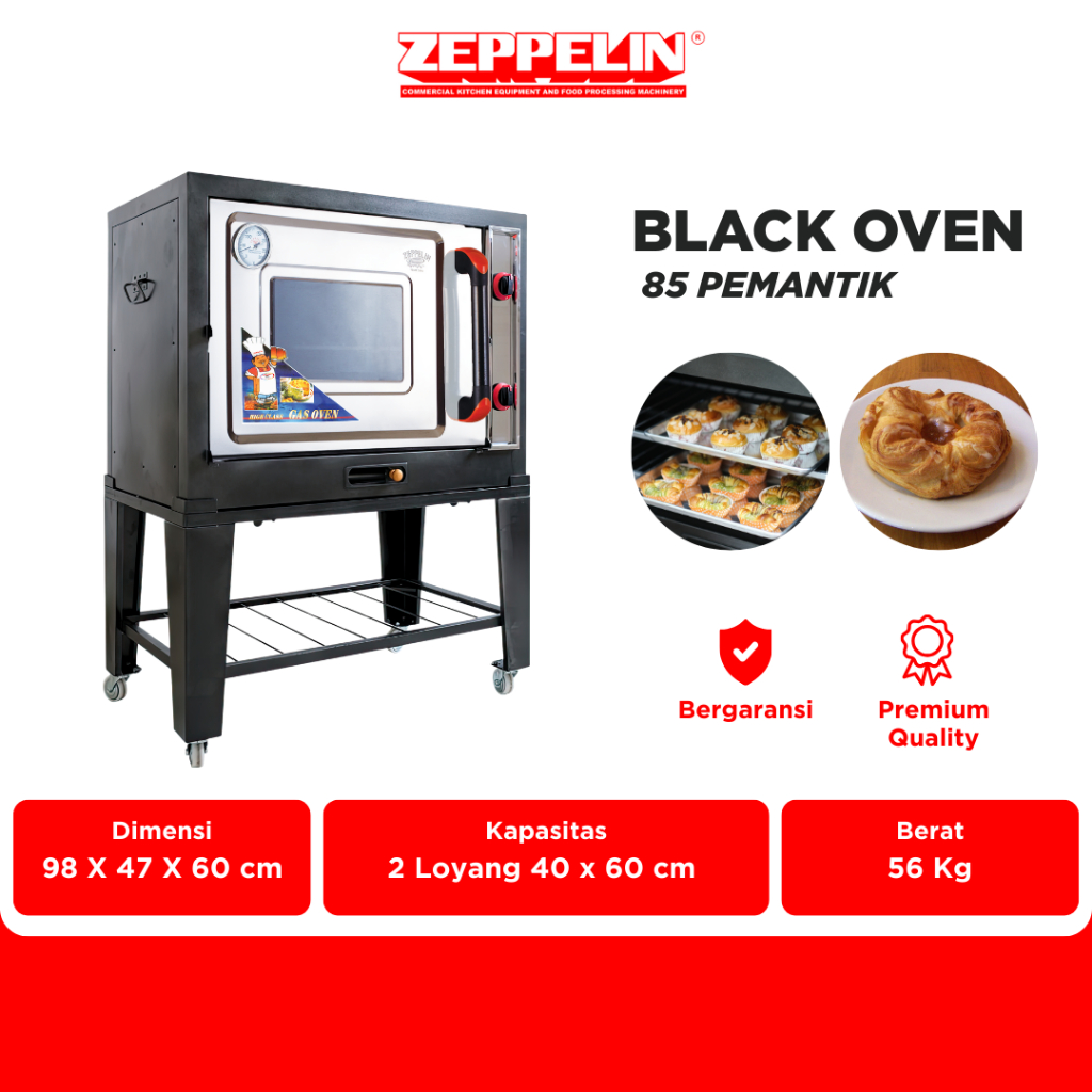 Zeppelin Black Oven 85 Pemantik