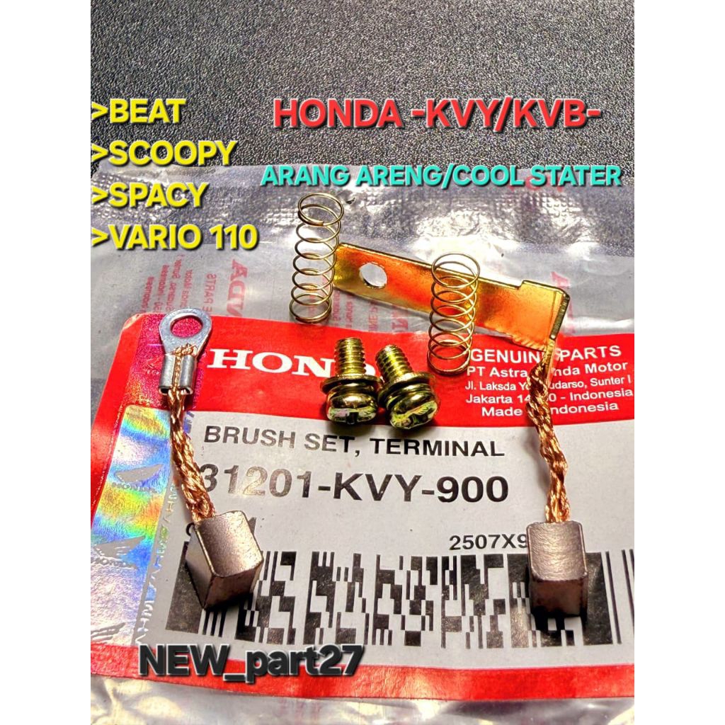 Arang Areng stater (KVY) cool dinamo beat Scoopy spacy Vario 110 karbu