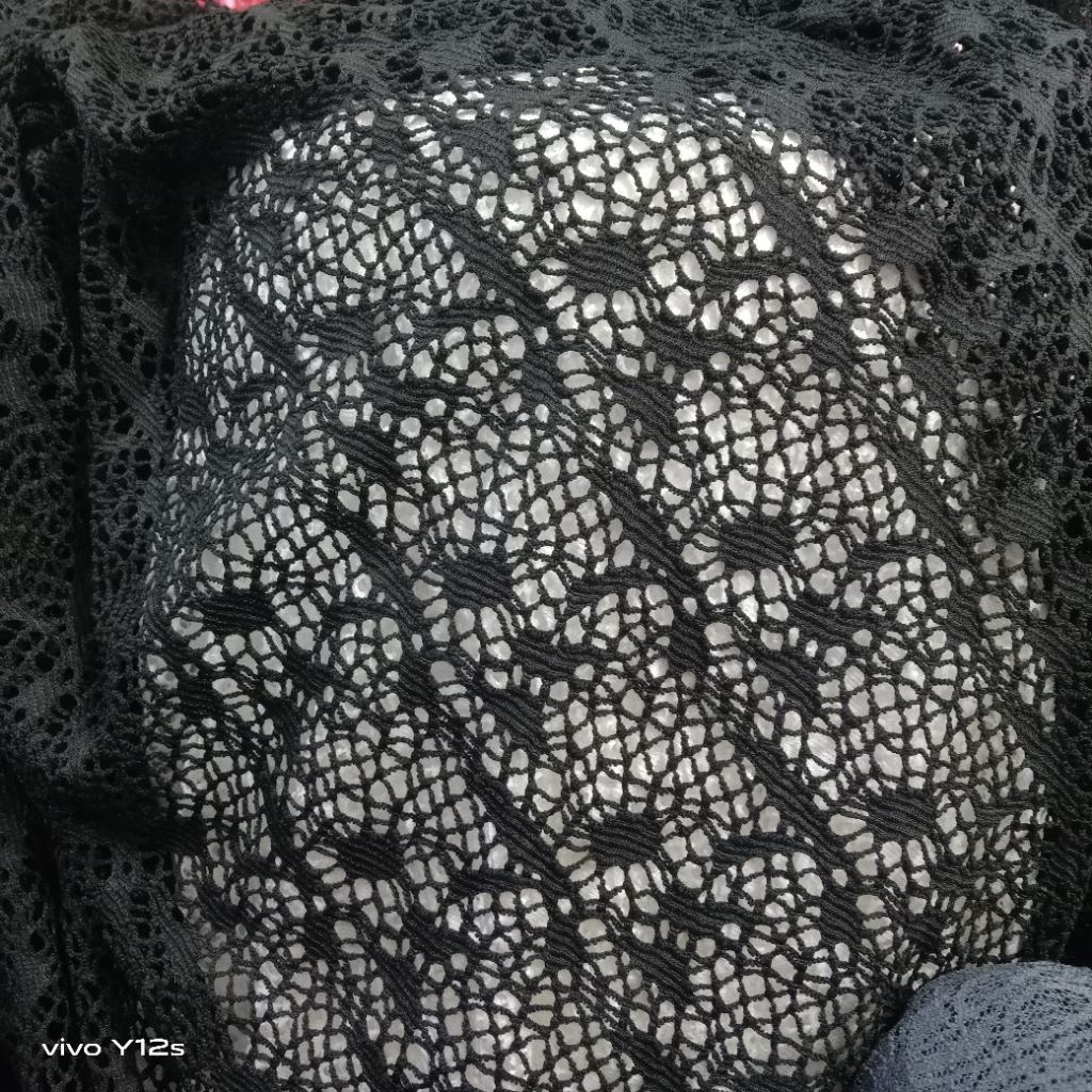 Kain Brokat Rajut / Harga / 0.5 m / KAIN Brokat Rajut Meteran / Bahan Brokat Rajut / Bahan Brokat Ra