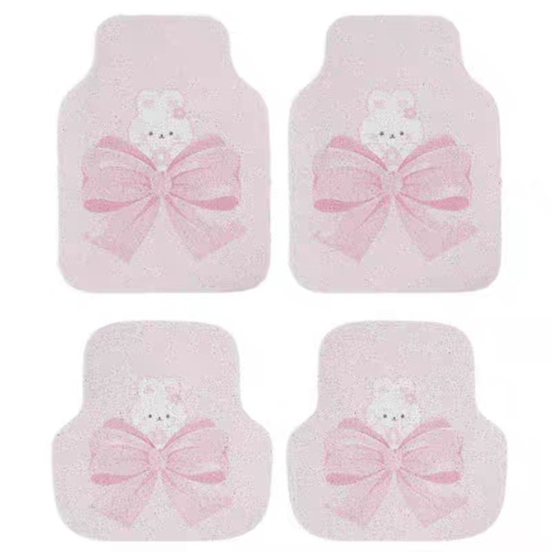 Karpet Mobil Rumput 2 Baris PITA Pink