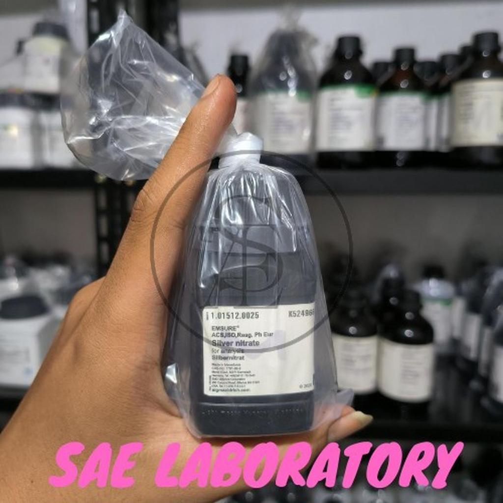 Silver Nitrate / Perak Nitrat Pro Analis / AgNO3 MERCK 1.01512.0025 MERCK 101512 25gr